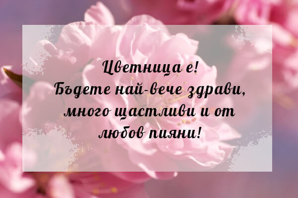 Цветница е!